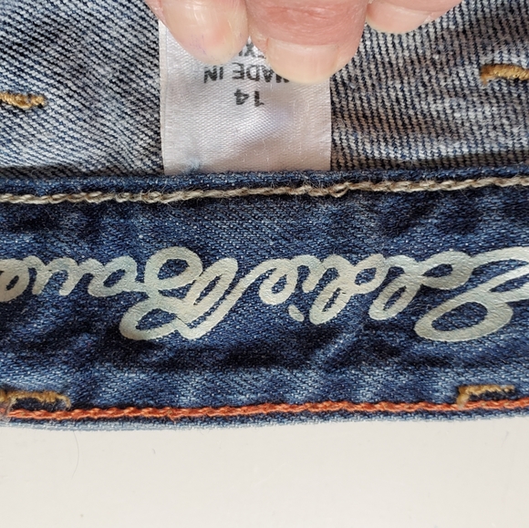 Eddie Bauer curvy straight jeans size 14 - Picture 2 of 3
